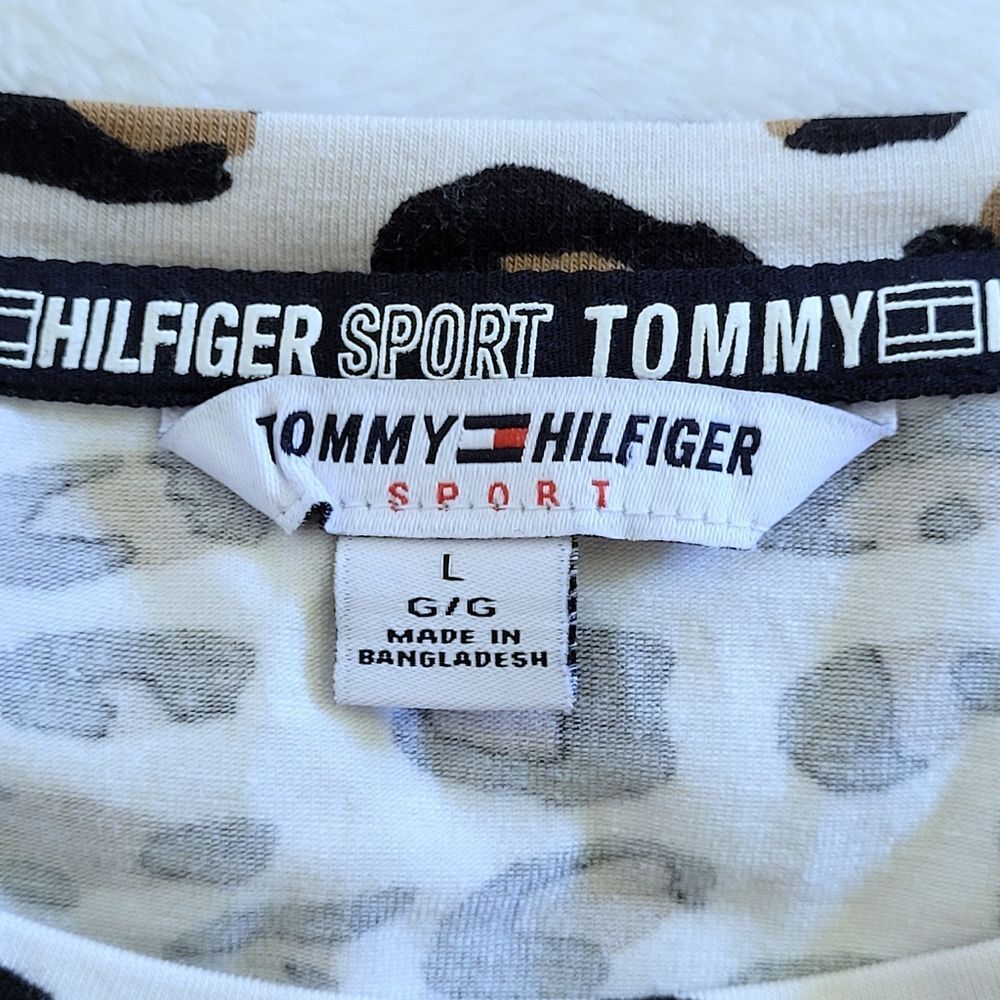 ✨️HP✨️ Tommy Hilfiger Sport🤾‍♀️ Leopard🐆 Print Top - NWT - Picture 5 of 15